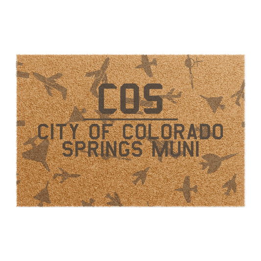 COS Doormat | City of Colorado Springs Municipal Airport Doormat