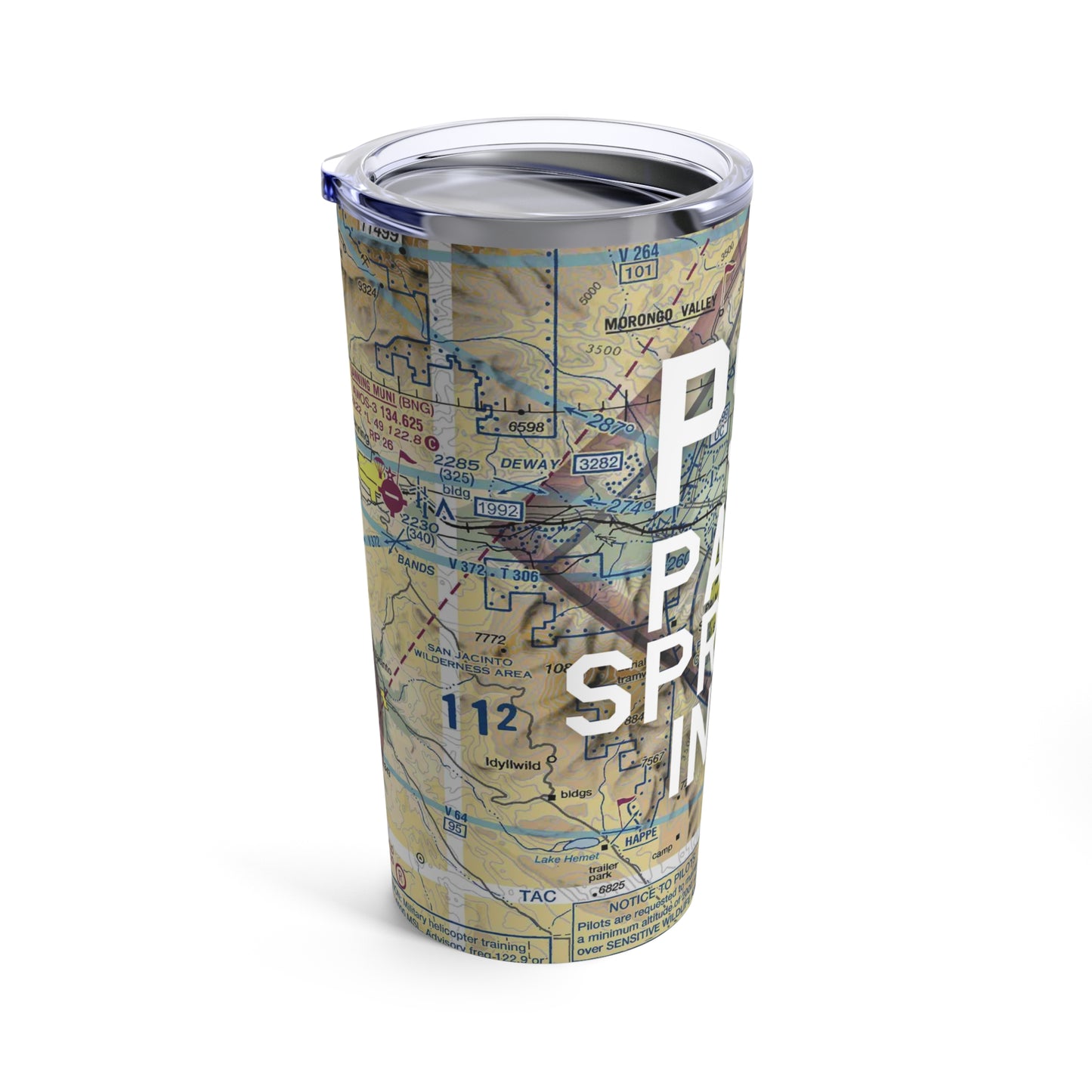 PSP Tumbler | Palm Springs International Airport Tumbler