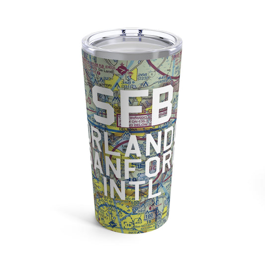 SFB Tumbler | Orlando Sanford International Airport Tumbler