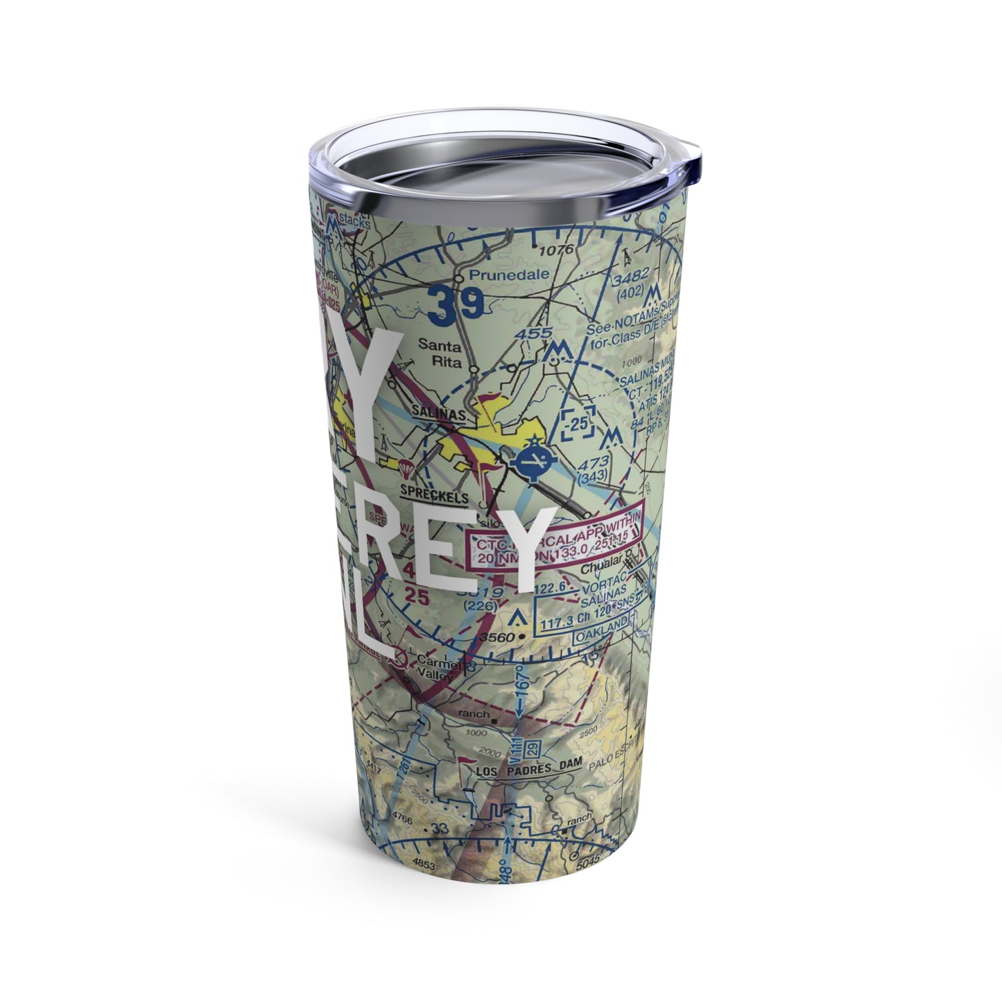 MRY Tumbler | Monterey Regional Airport Tumbler