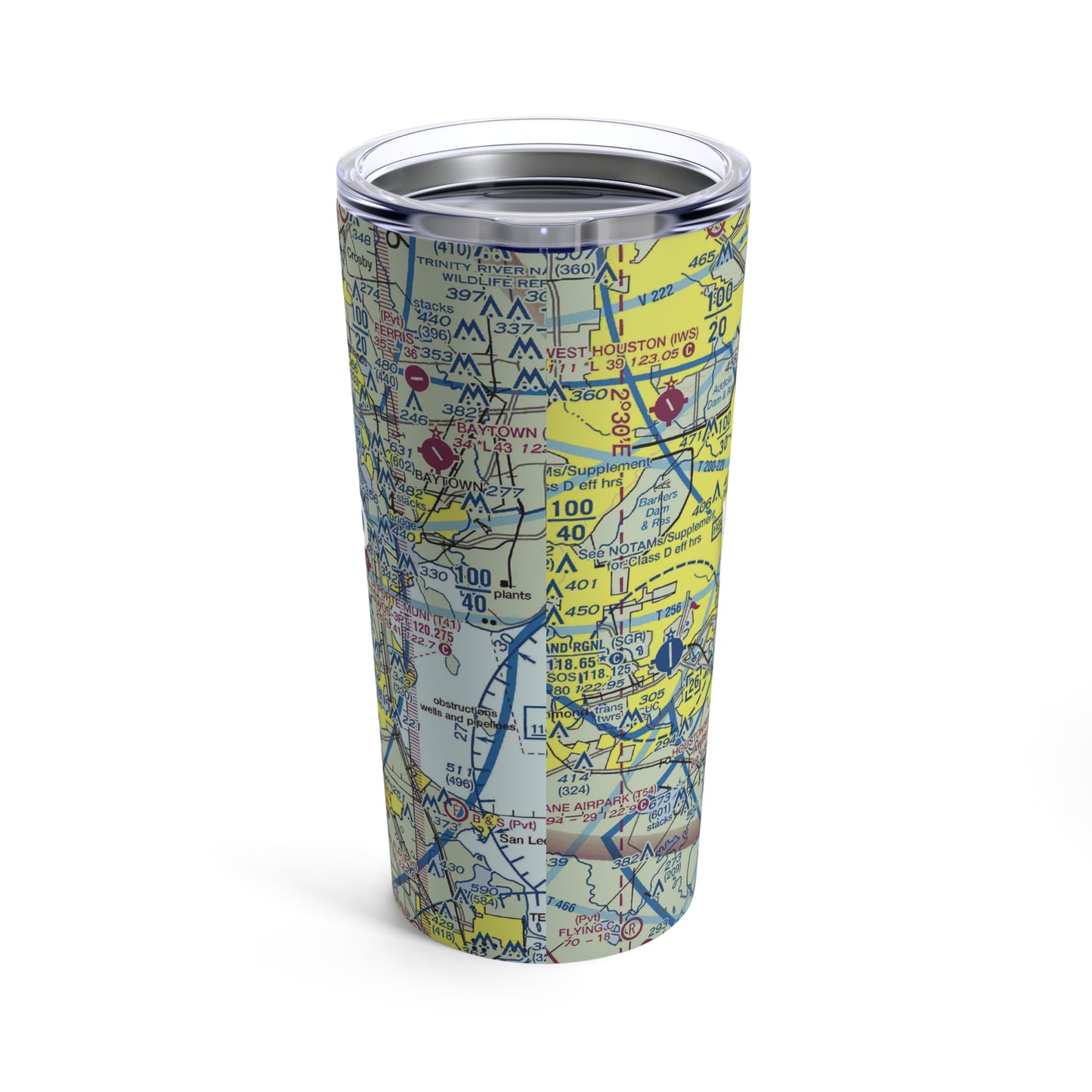 HOU Tumbler | William P Hobby Airport Tumbler