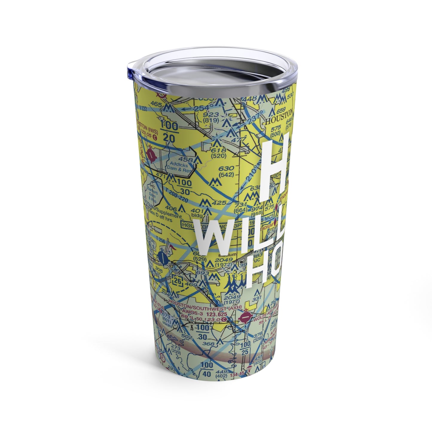 HOU Tumbler | William P Hobby Airport Tumbler