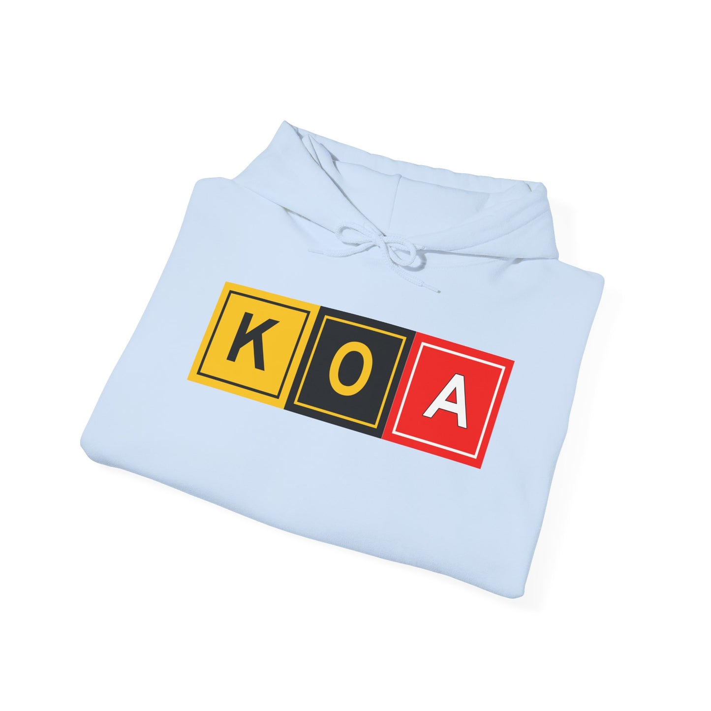 KOA Taxiway Hoodie | Ellison Onizuka Kona International At Keahole Airport Hoodie