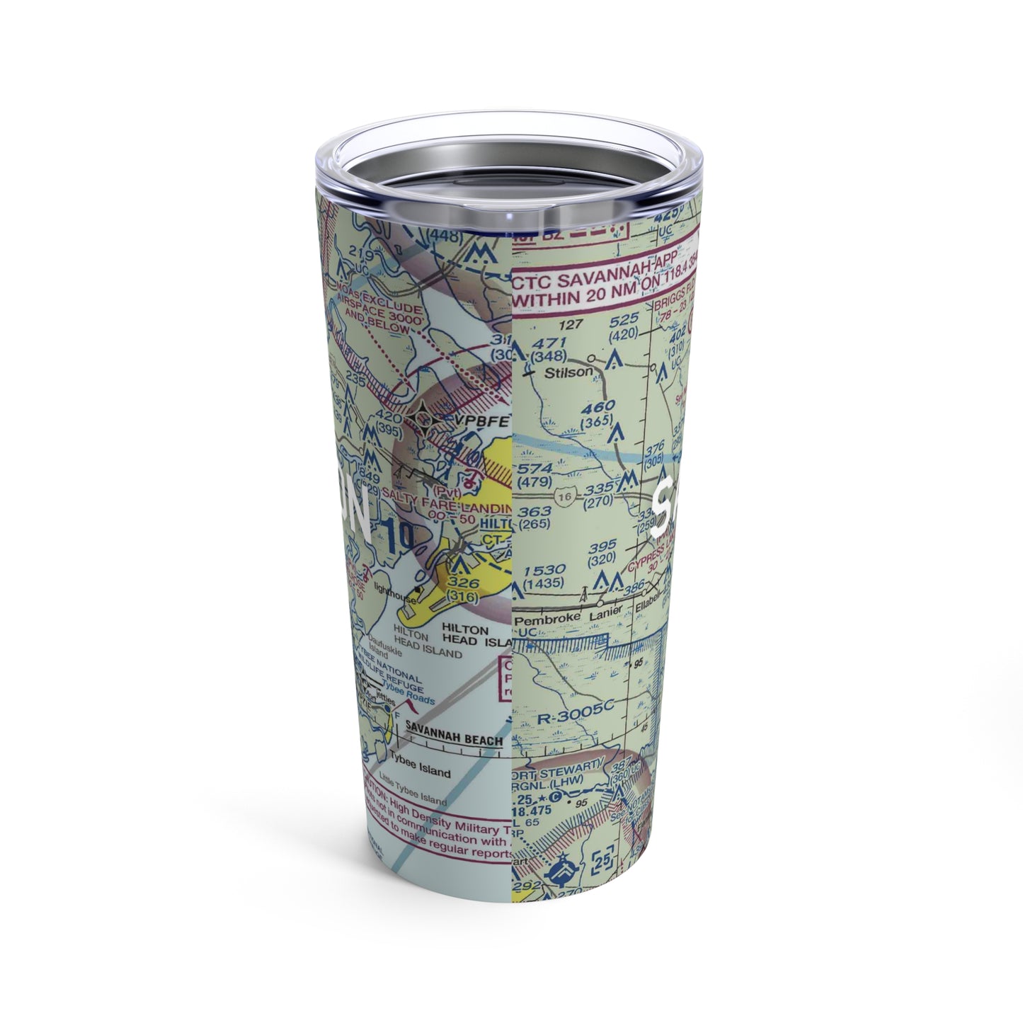 SAV Tumbler | Savannah/Hilton Head International Airport Tumbler