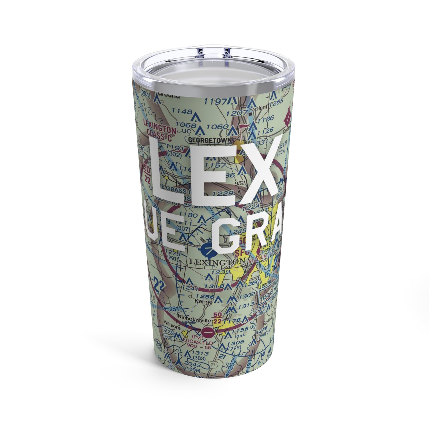 LEX Tumbler | Blue Grass Airport Tumbler