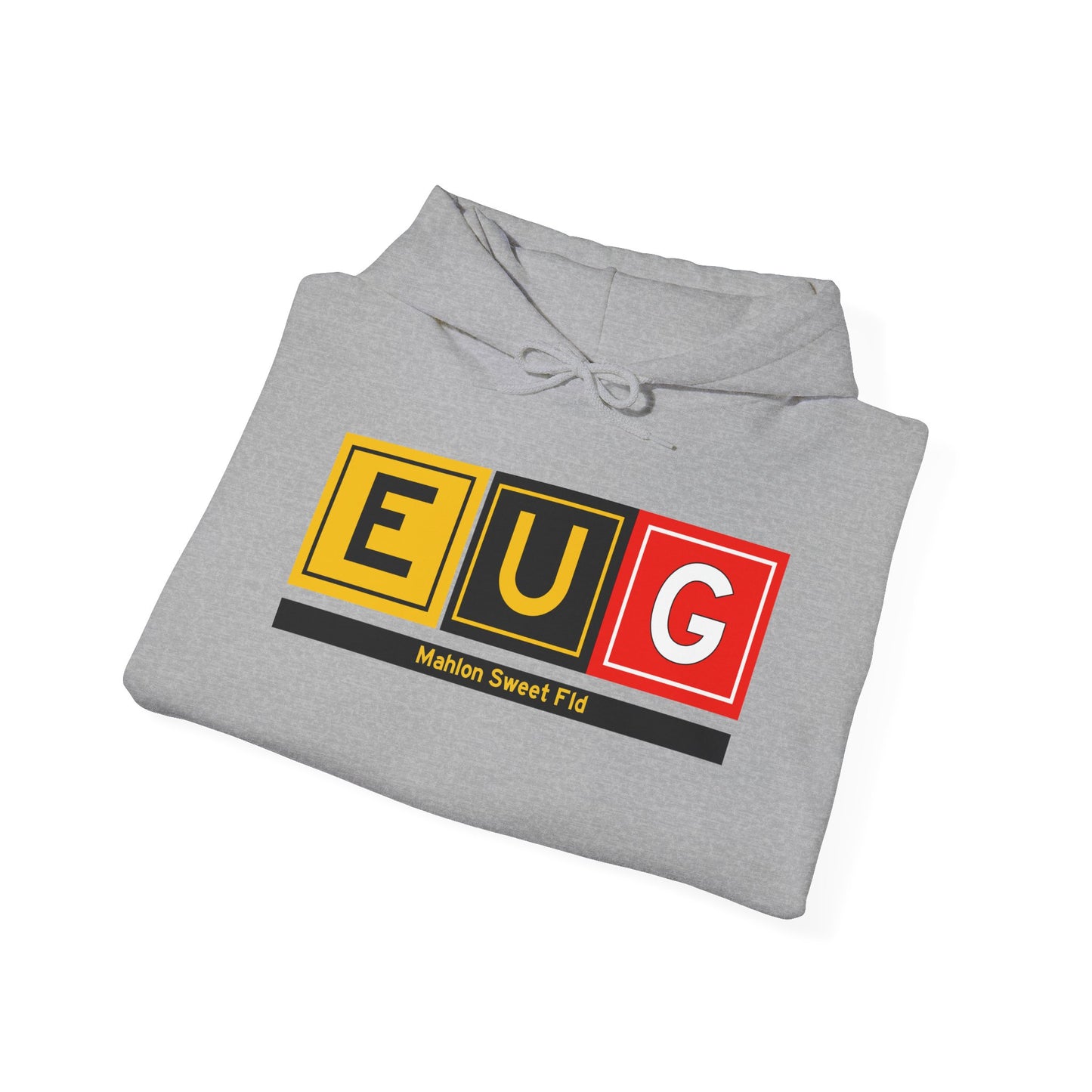 EUG Taxiway Hoodie w/ Airport Name | Mahlon Sweet Field Airport Hoodie