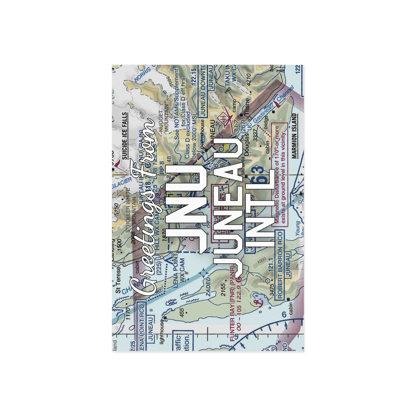 JNU Postcard | Juneau International Airport Card