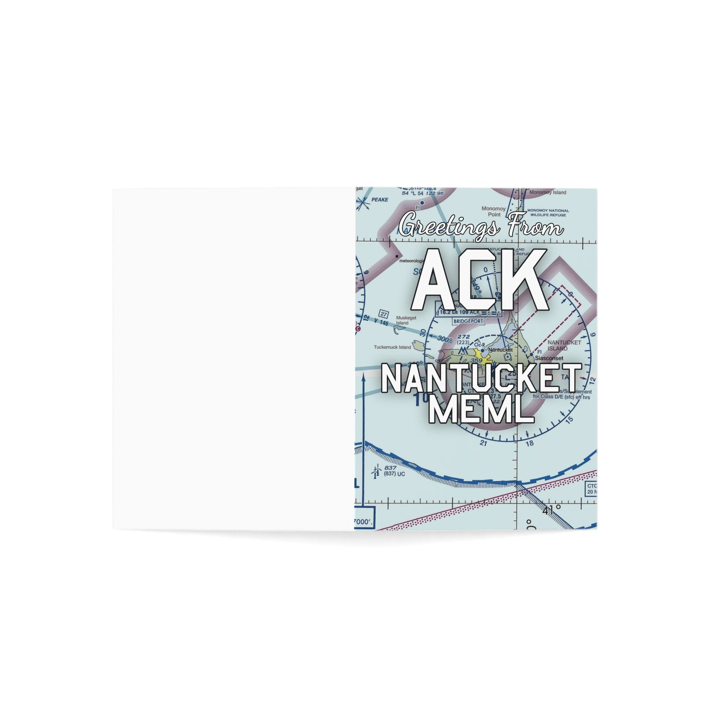 ACK Greeting Cards | Nantucket Meml Airport Cards