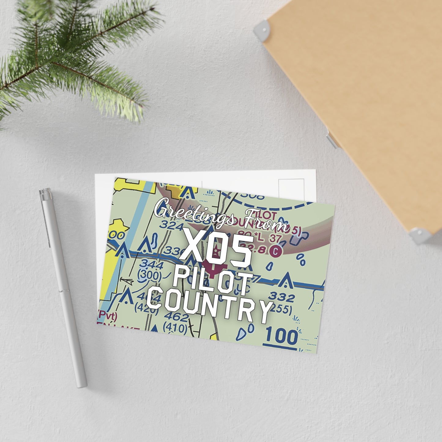 X05 Postcard | Pilot Country Airport Card