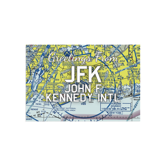 JFK Postcard | John F Kennedy International Airport Card