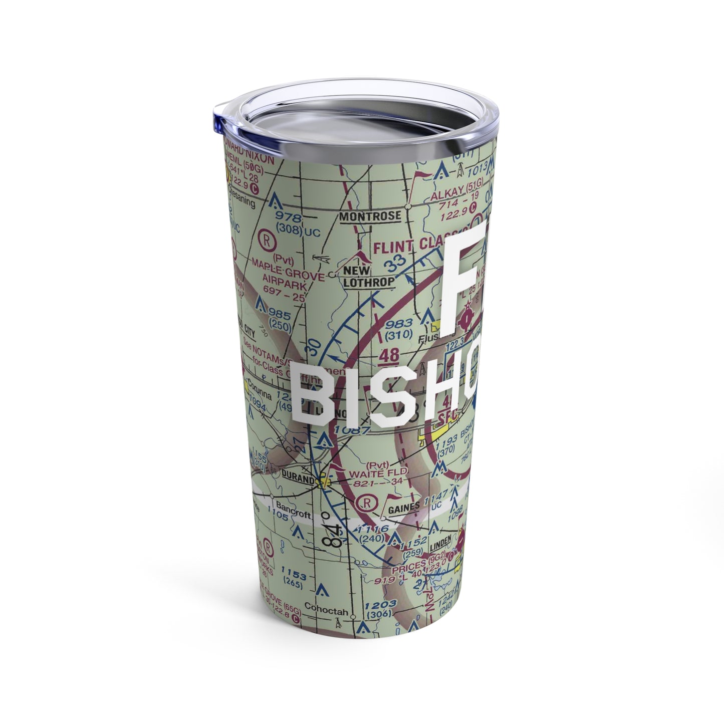 FNT Tumbler | Bishop International Airport Tumbler