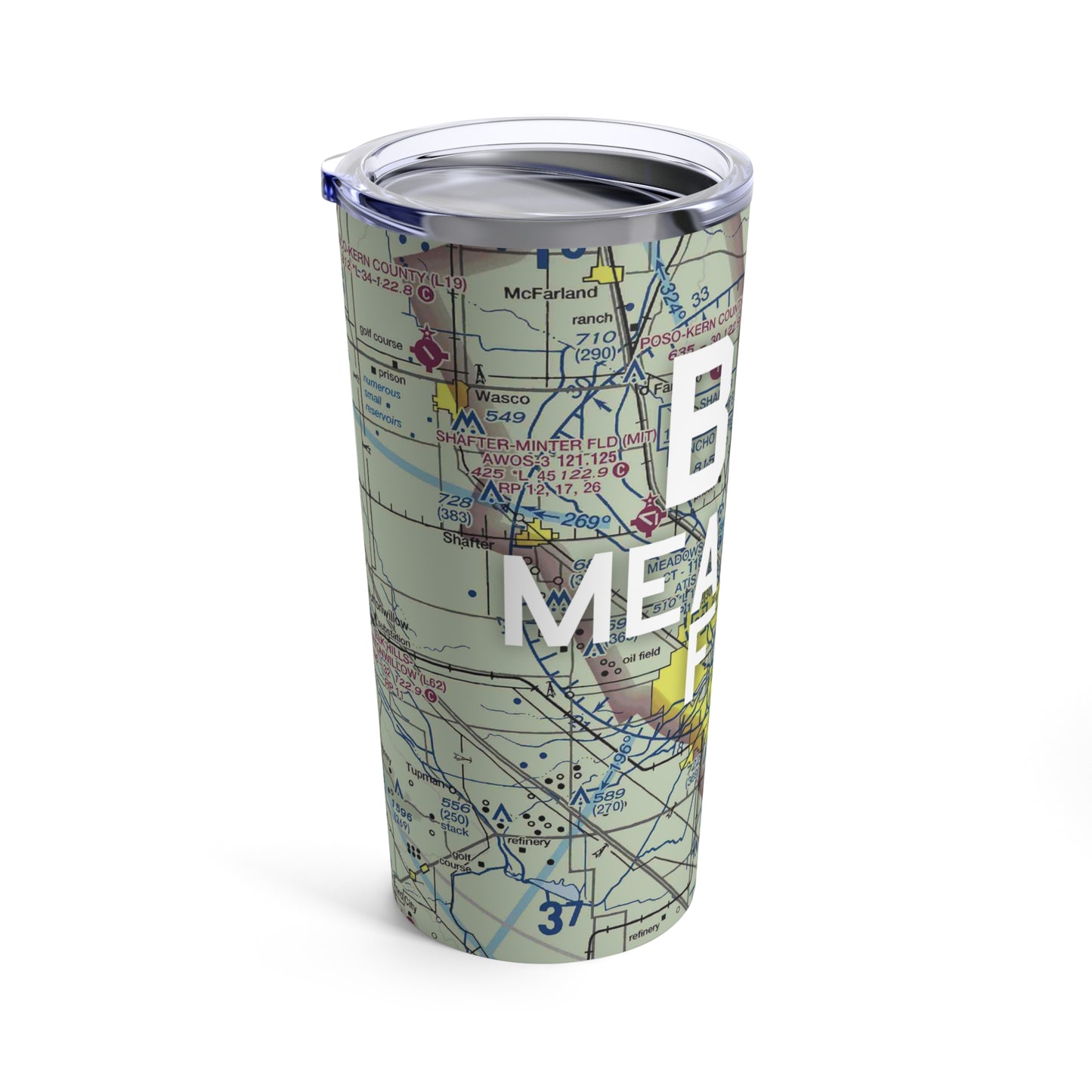 BFL Tumbler | Meadows Field Airport Tumbler