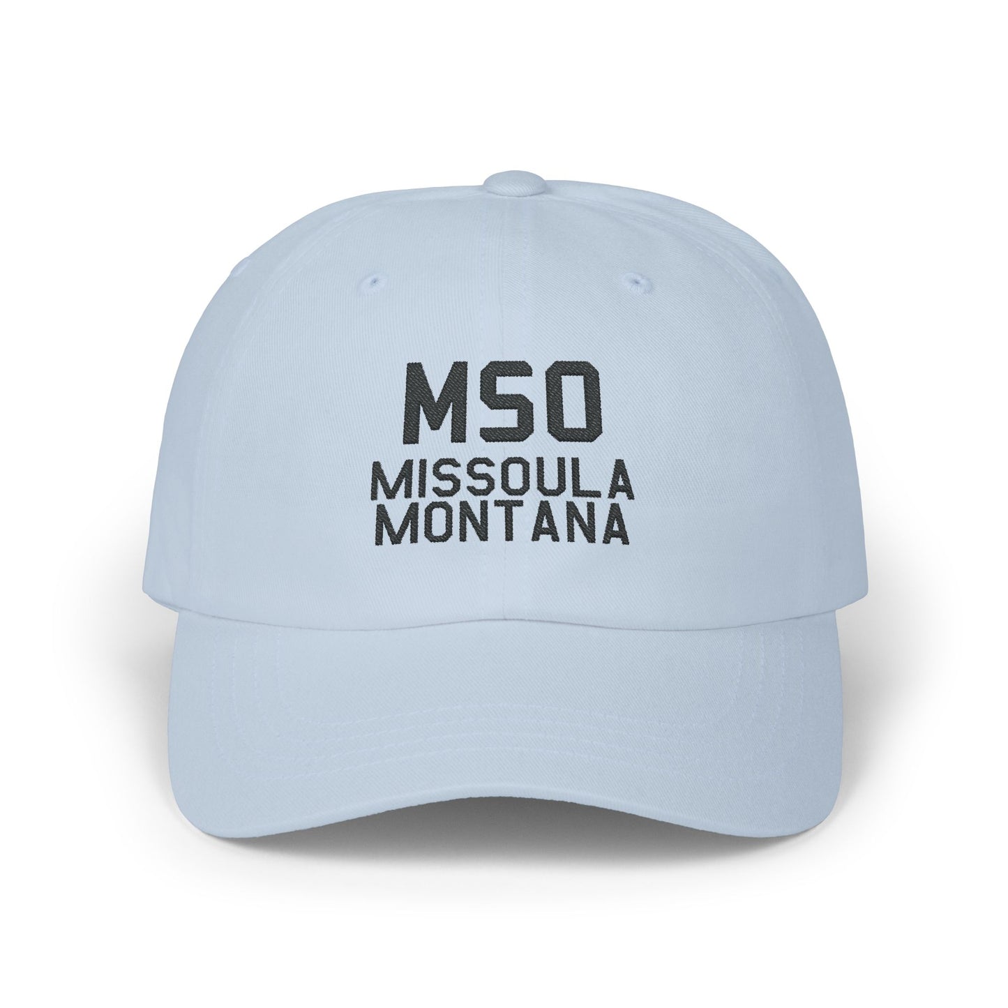 MSO Dad Cap | Missoula Montana Airport Hat