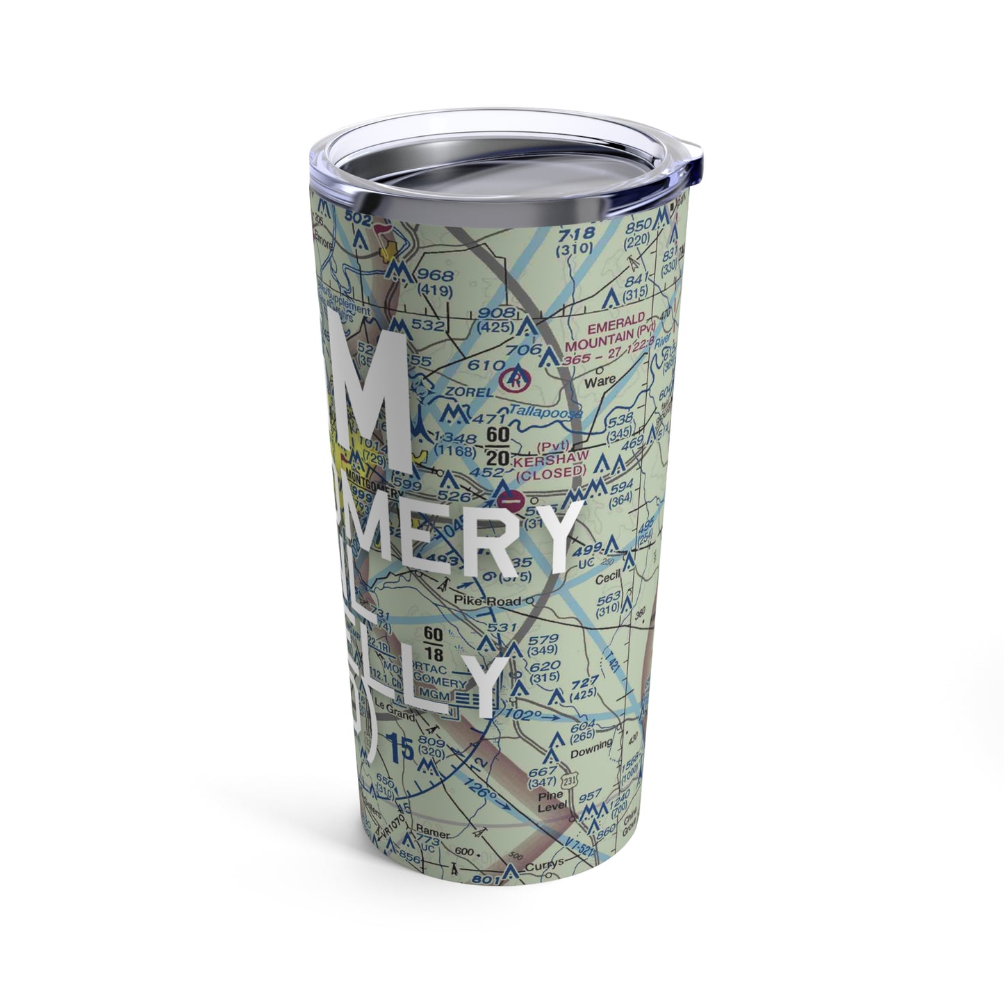 MGM Tumbler | Montgomery Regional (Dannelly Field) Airport Tumbler