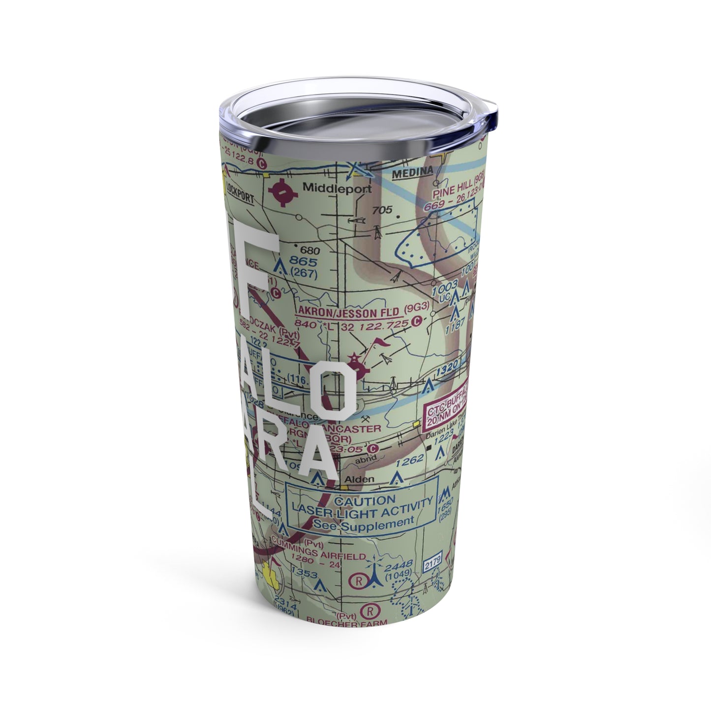 BUF Tumbler | Buffalo Niagara International Airport Tumbler