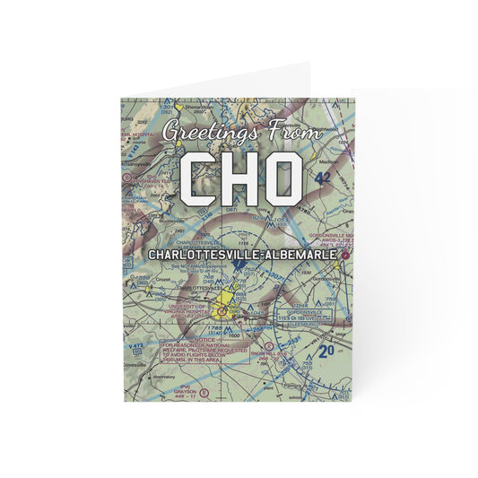 CHO Greeting Cards | Charlottesville-Albemarle Airport Cards