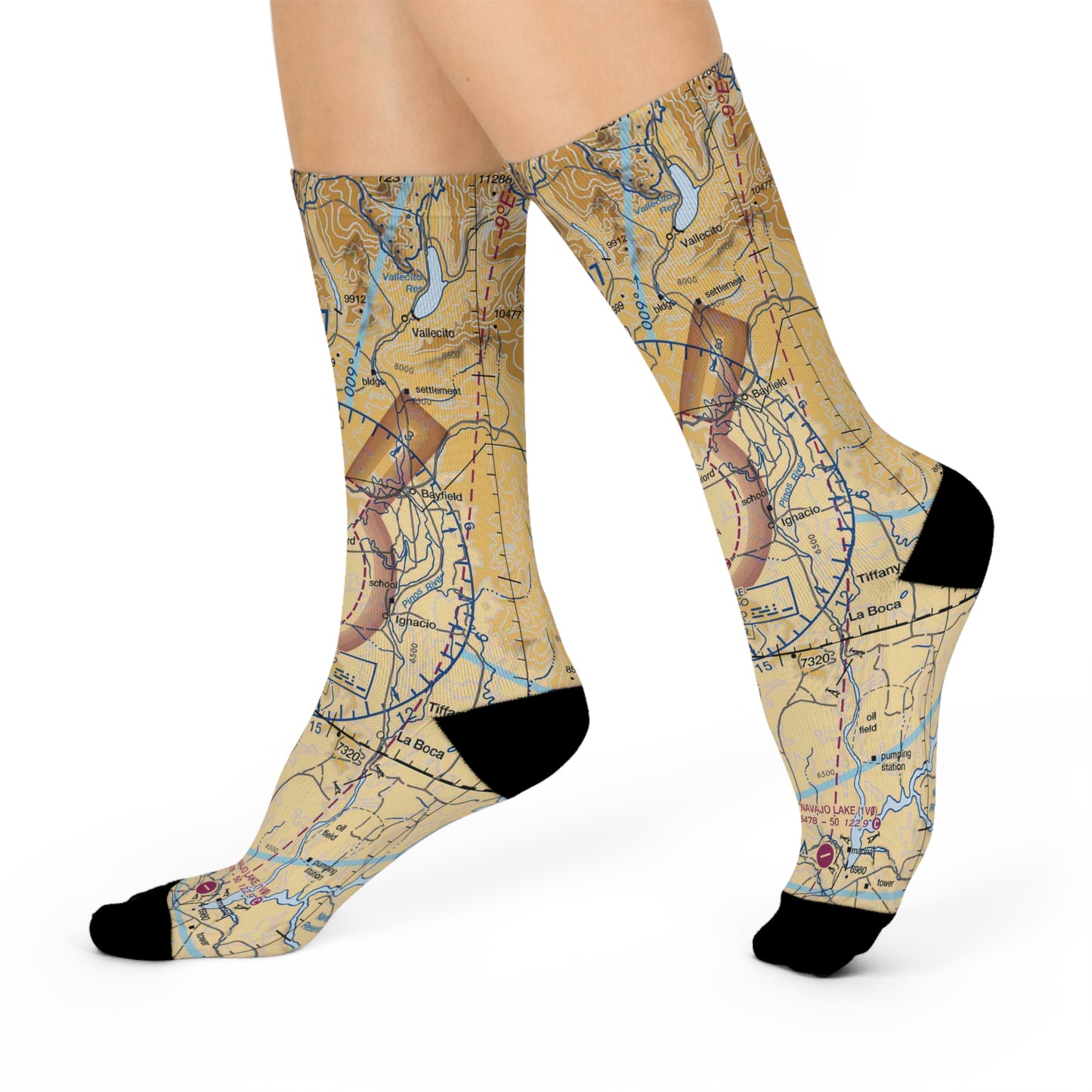 DRO Cushioned Crew Socks | Durango-La Plata County Airport Socks