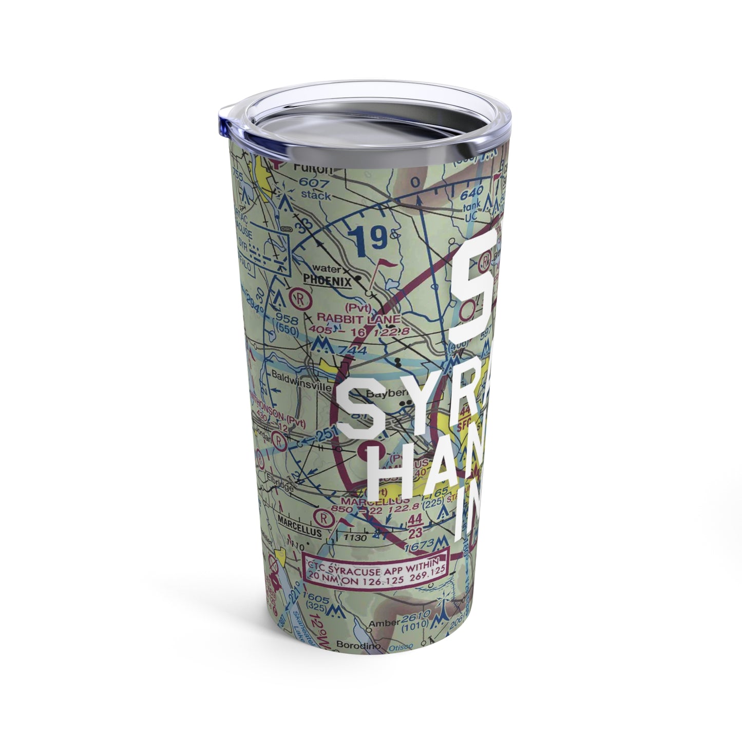 SYR Tumbler | Syracuse Hancock International Airport Tumbler