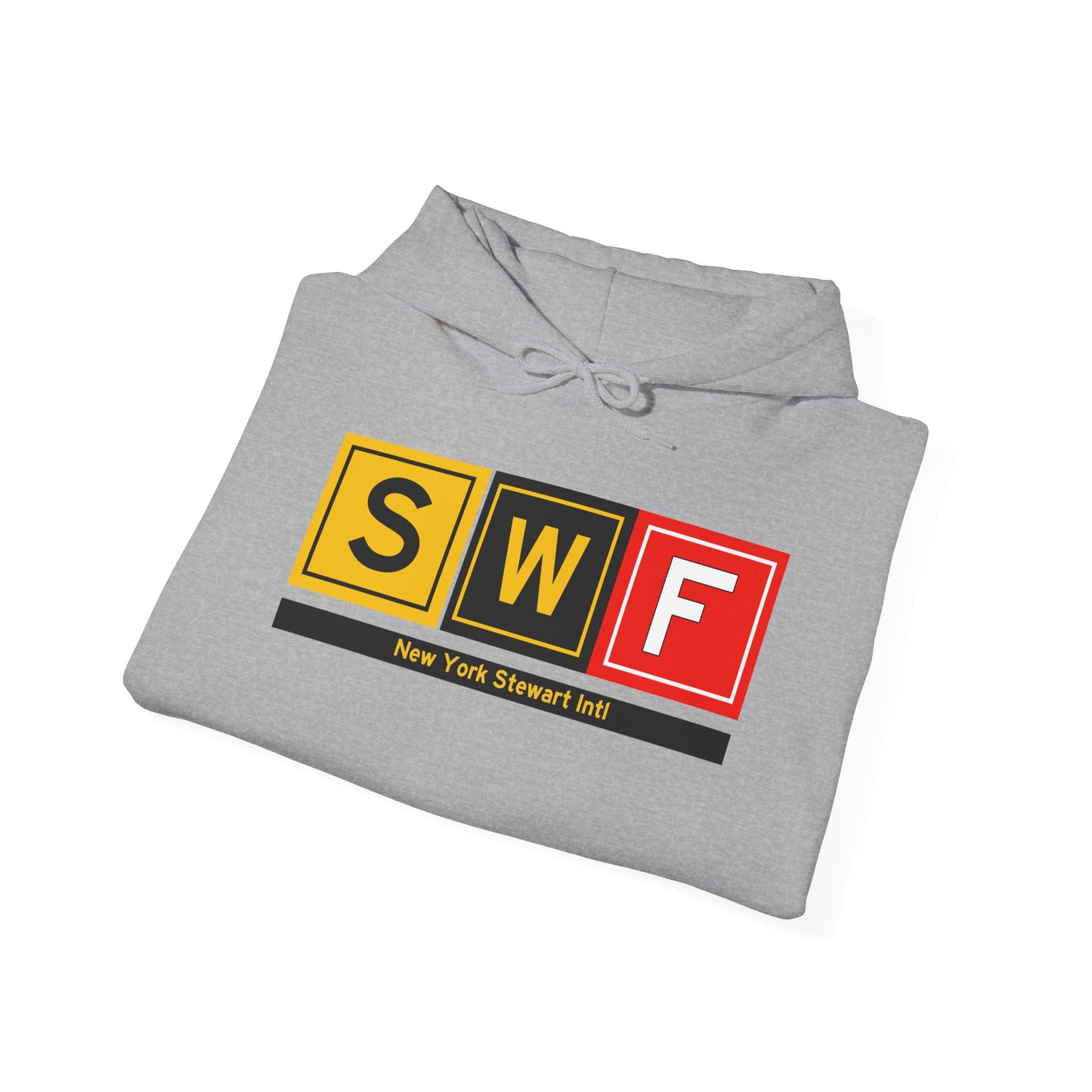 SWF Taxiway Hoodie w/ Airport Name | New York Stewart International Airport Hoodie