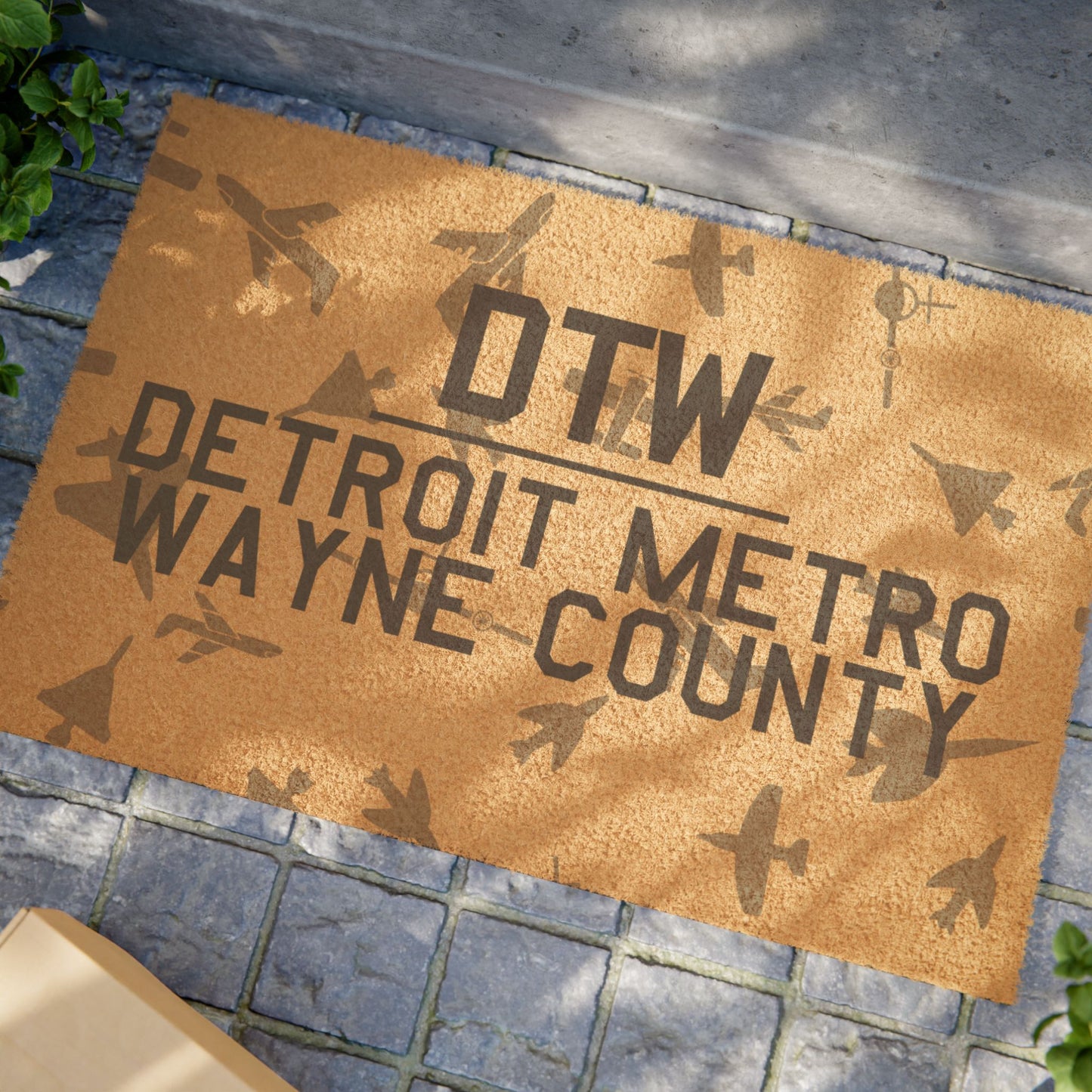 DTW Doormat | Detroit Metro Wayne County Airport Doormat