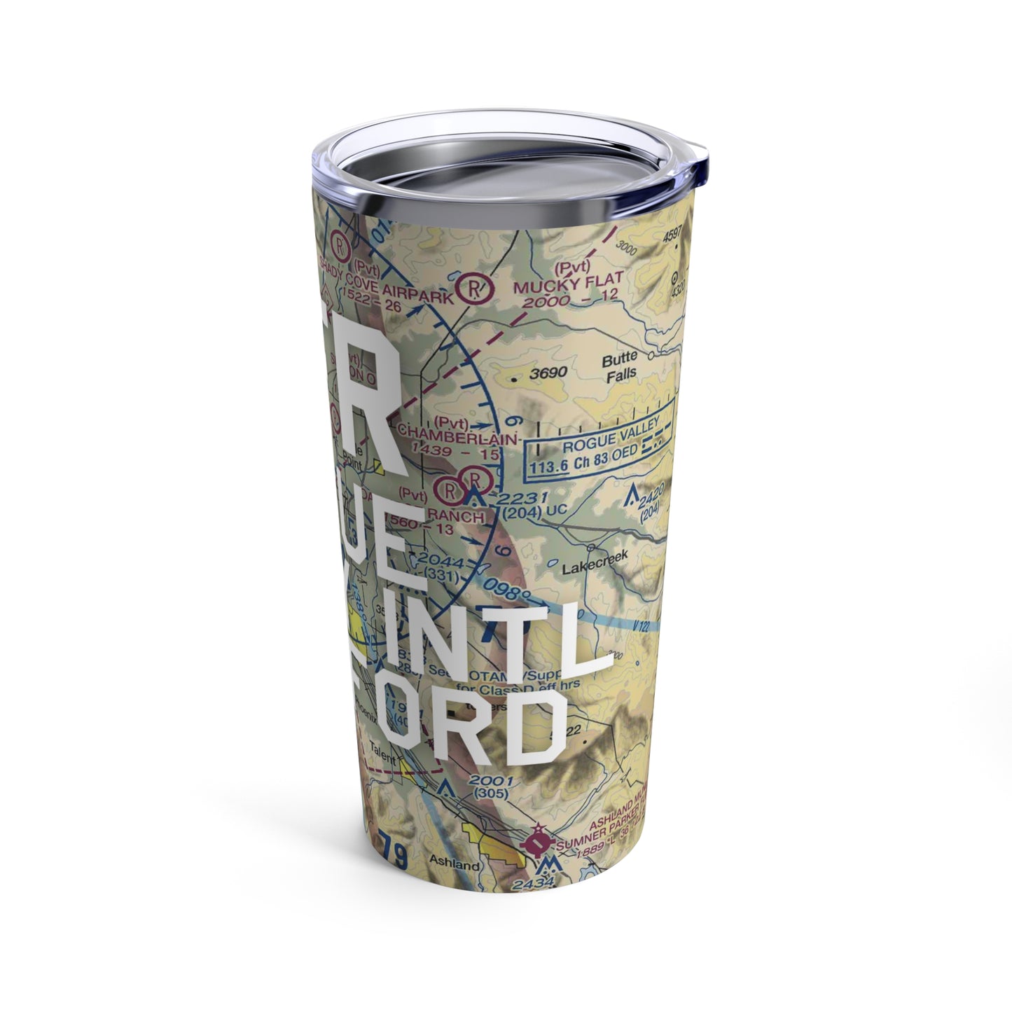 MFR Tumbler | Rogue Valley International - Medford Airport Tumbler