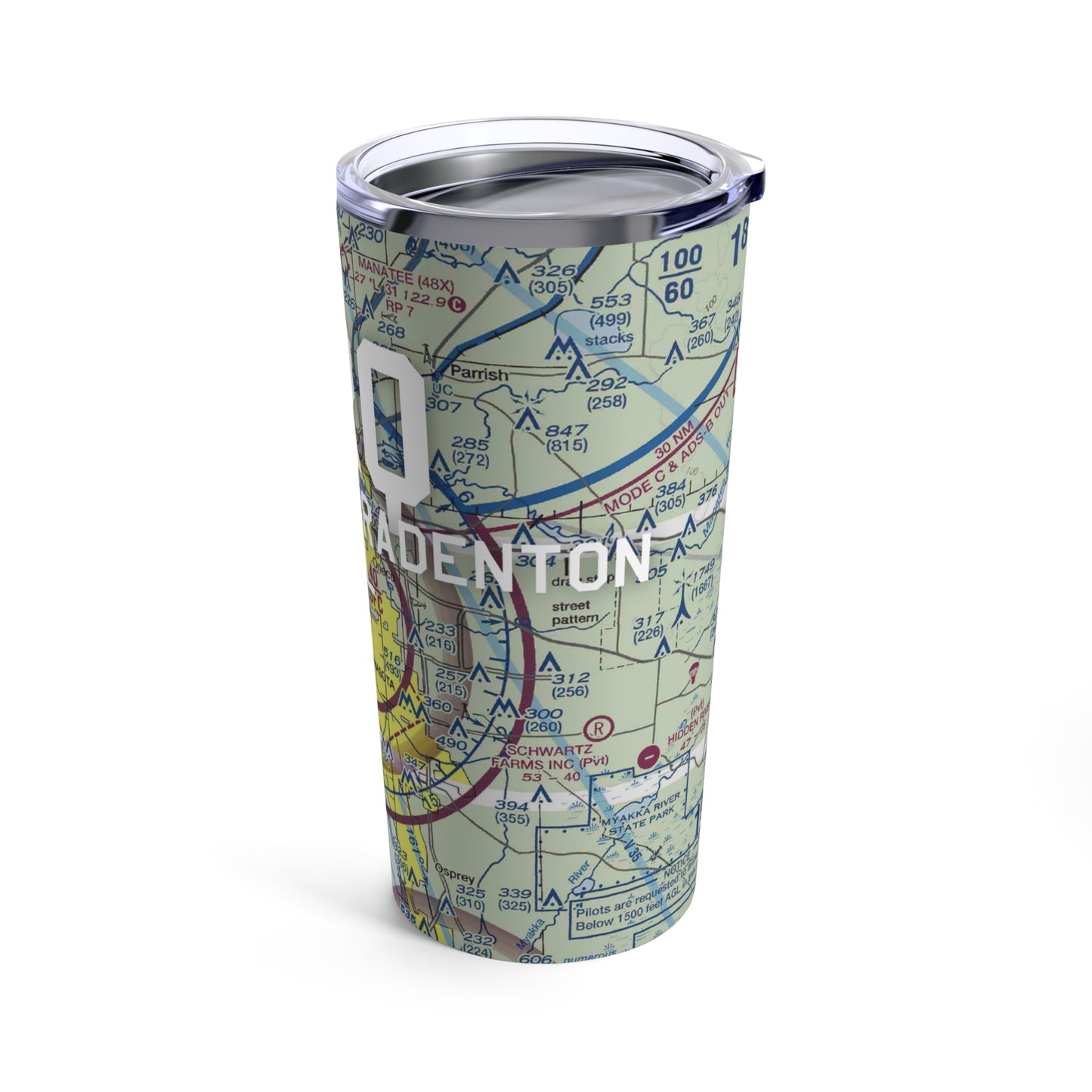 SRQ Tumbler | Sarasota/Bradenton International Airport Tumbler