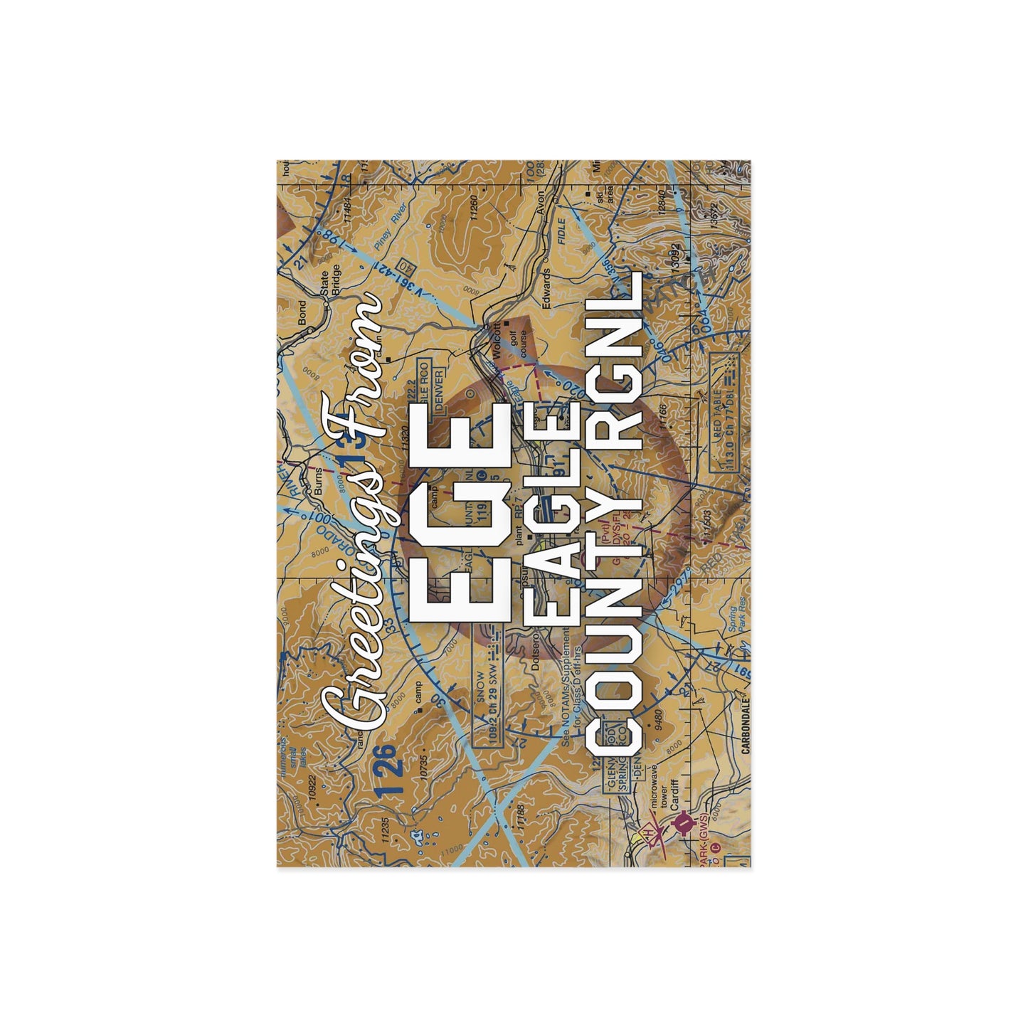 EGE Postcard | Eagle County Regional Airport Card