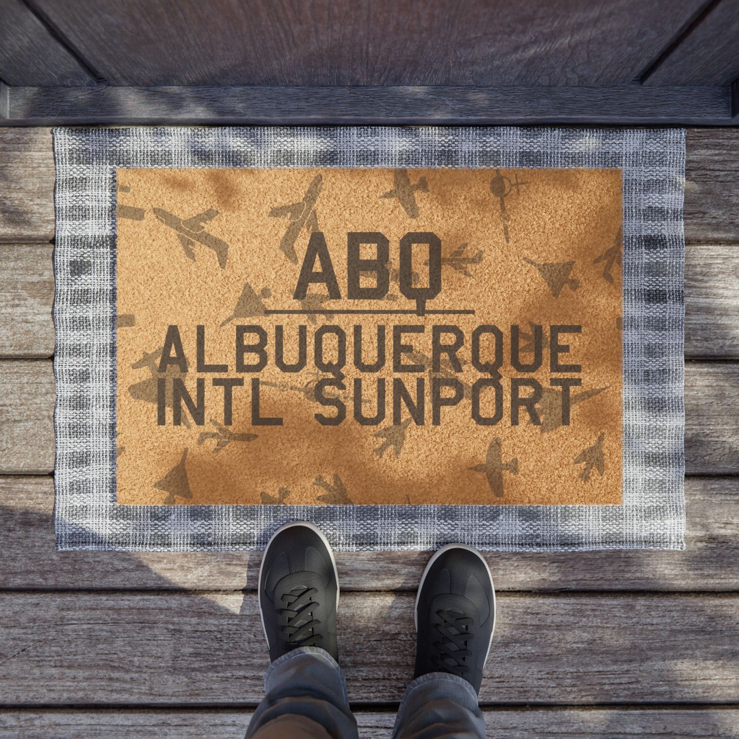 ABQ Doormat | Albuquerque International Sunport Airport Doormat