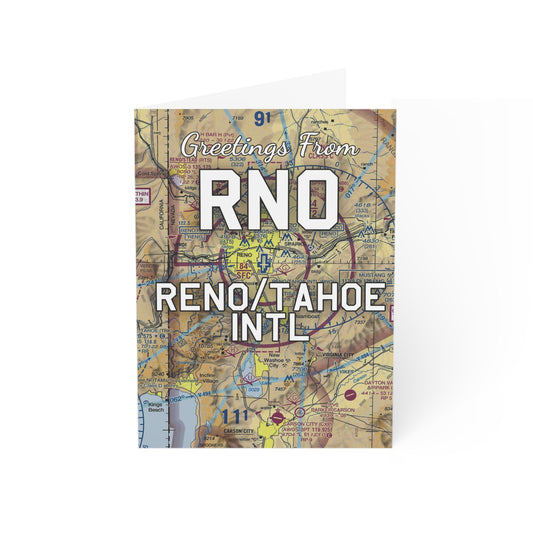 RNO Greeting Cards | Reno/Tahoe International Airport Cards