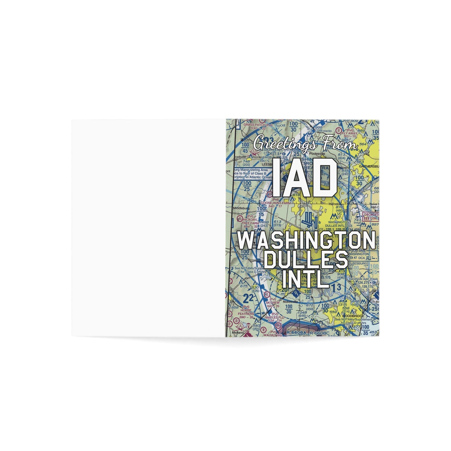 IAD Greeting Cards | Washington Dulles International Airport Cards