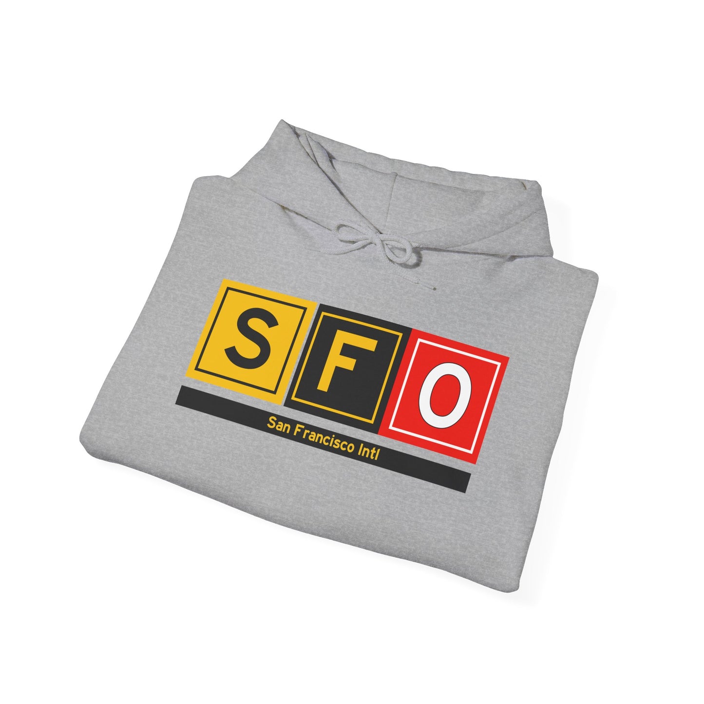 SFO Taxiway Hoodie w/ Airport Name | San Francisco International Airport Hoodie