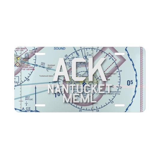 ACK Vanity Plate | Nantucket Meml Airport Vanity Plate