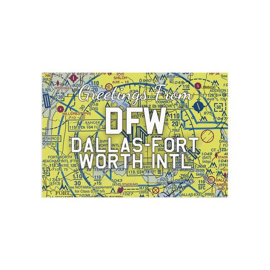 DFW Postcard | Dallas-Fort Worth International Airport Card