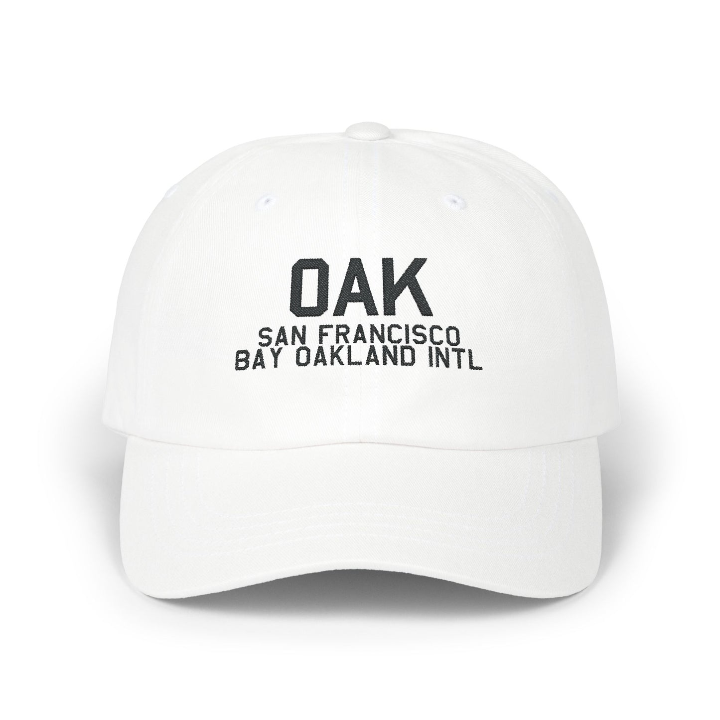 OAK Dad Cap | San Francisco Bay Oakland International Airport Hat