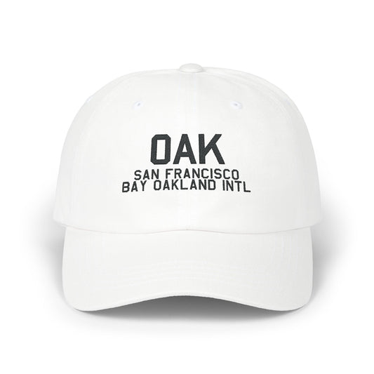 OAK Dad Cap | San Francisco Bay Oakland International Airport Hat