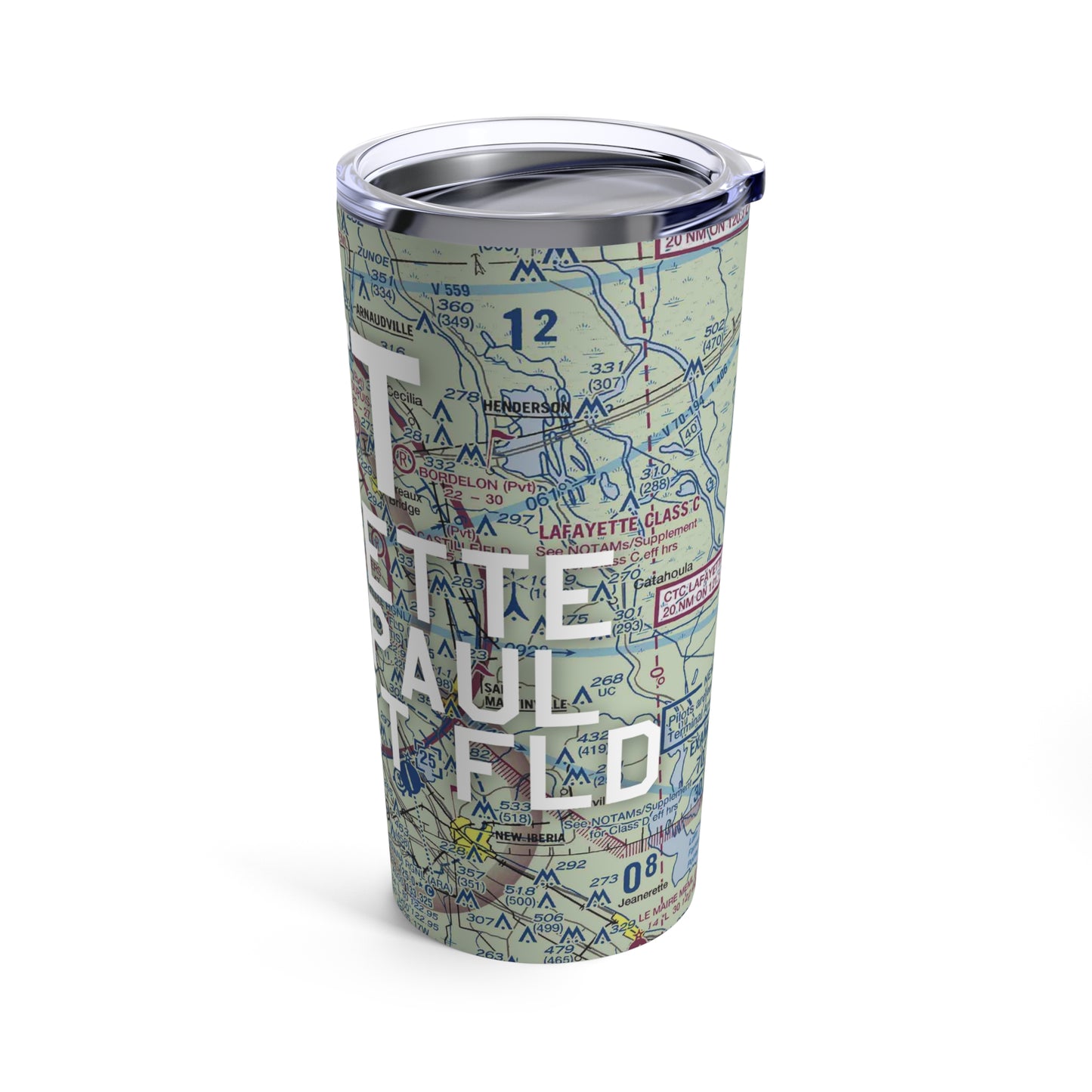 LFT Tumbler | Lafayette Regional/Paul Fournet Field Airport Tumbler