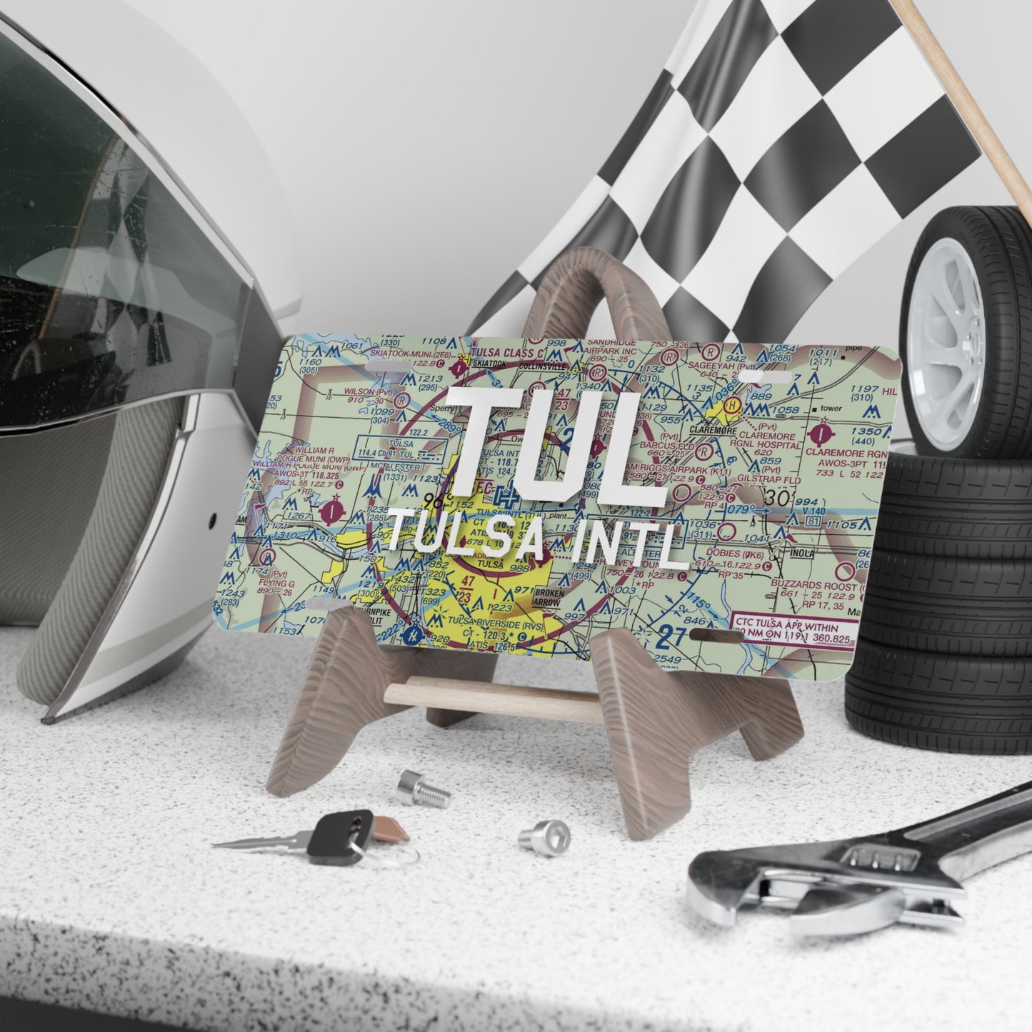TUL Vanity Plate | Tulsa International Airport Vanity Plate
