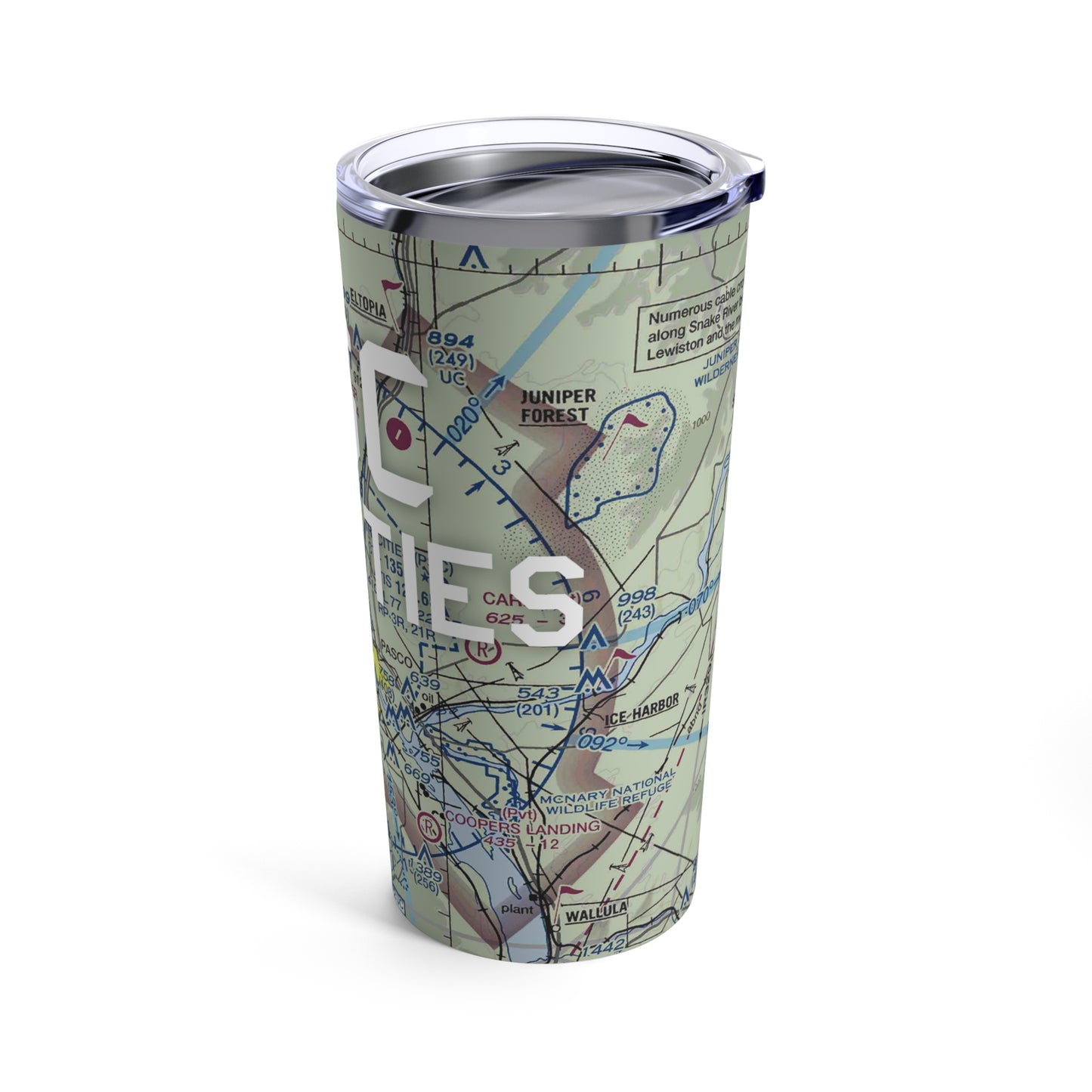 PSC Tumbler | Tri-Cities Airport Tumbler