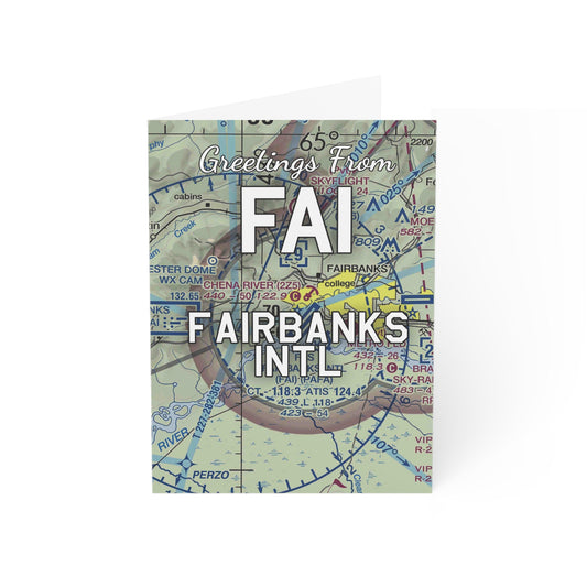 FAI Greeting Cards | Fairbanks International Airport Cards