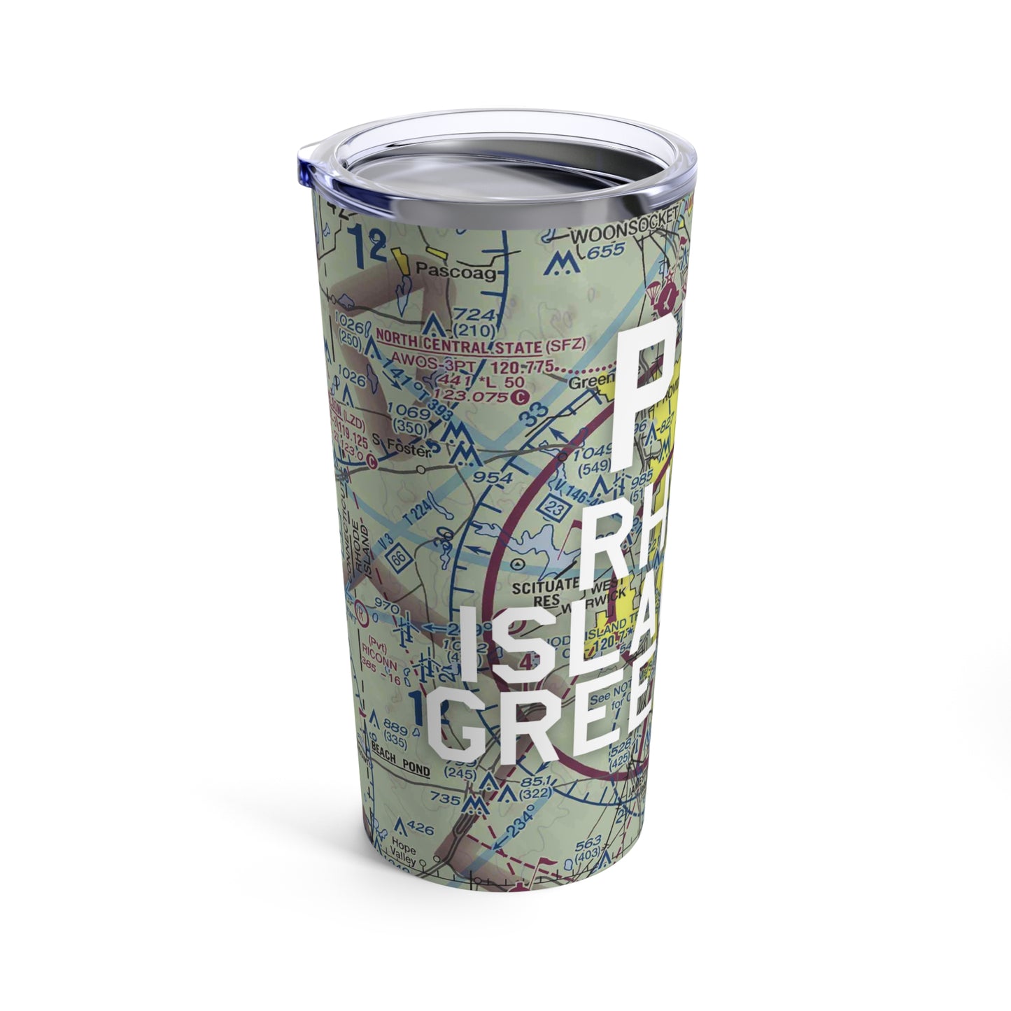 PVD Tumbler | Rhode Island TF Green International Airport Tumbler