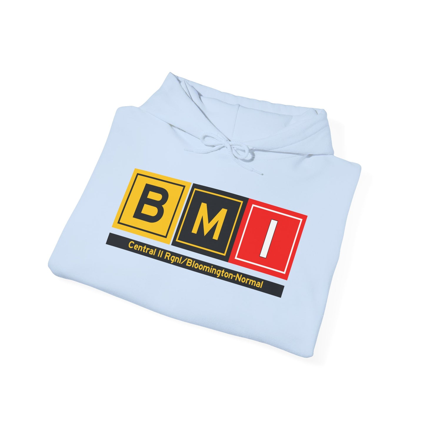 BMI Taxiway Hoodie w/ Airport Name | Central Il Regional/Bloomington-Normal Airport Hoodie