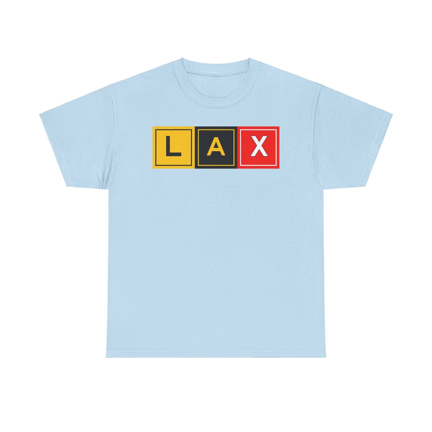 LAX Unisex Cotton Tee | Los Angeles International Tee