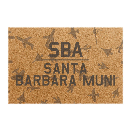 SBA Doormat | Santa Barbara Municipal Airport Doormat