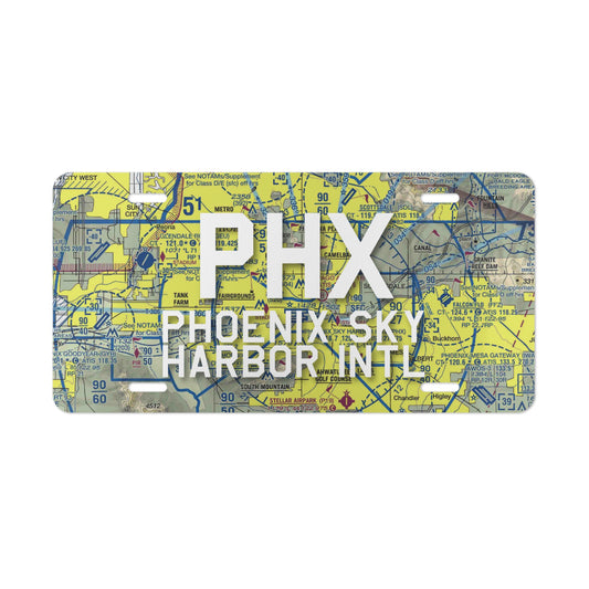 PHX Vanity Plate | Phoenix Sky Harbor International Airport Vanity Plate