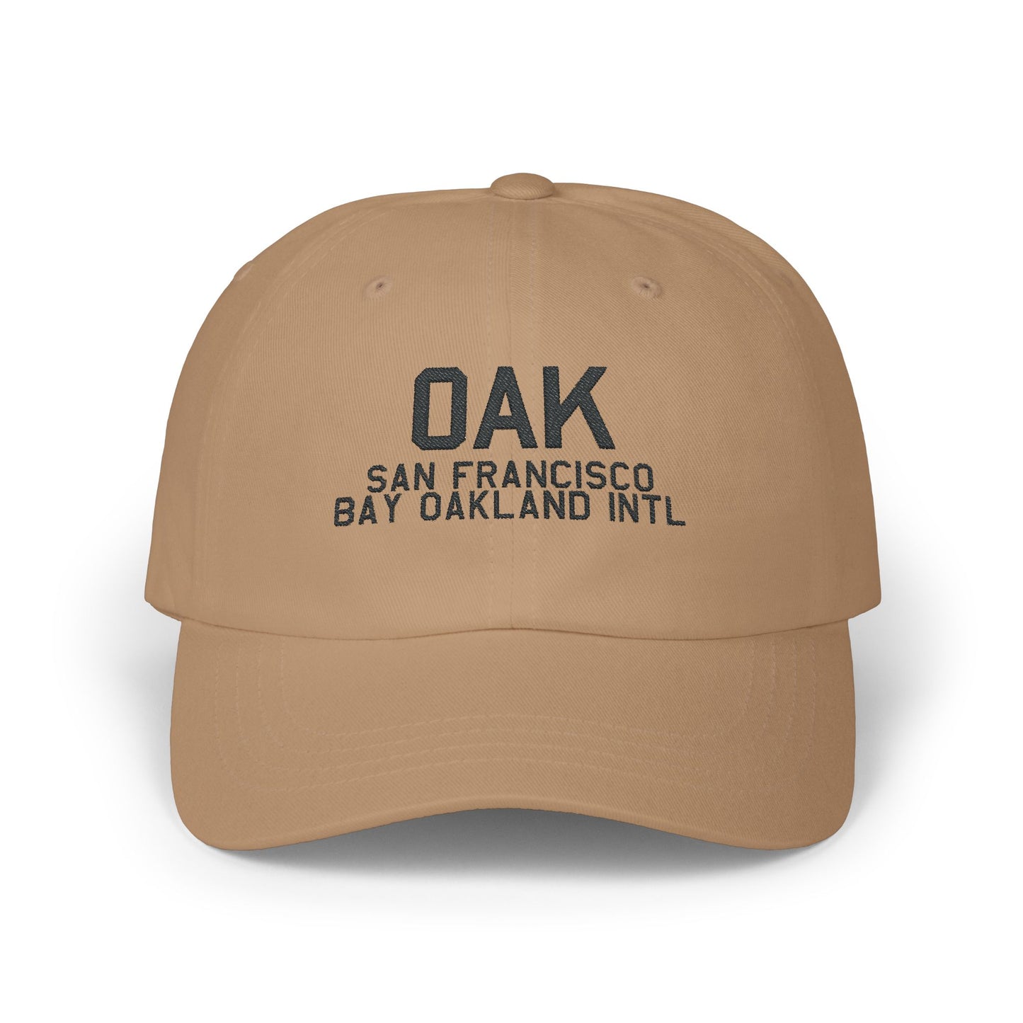 OAK Dad Cap | San Francisco Bay Oakland International Airport Hat