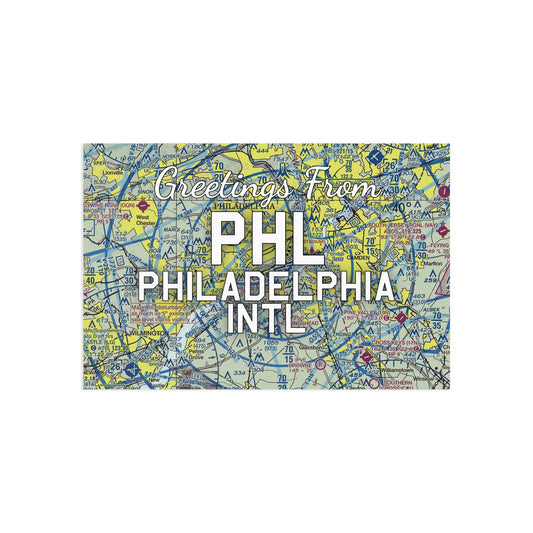 PHL Postcard | Philadelphia International Airport Card