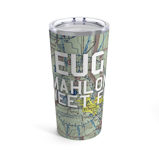 EUG Tumbler | Mahlon Sweet Field Airport Tumbler