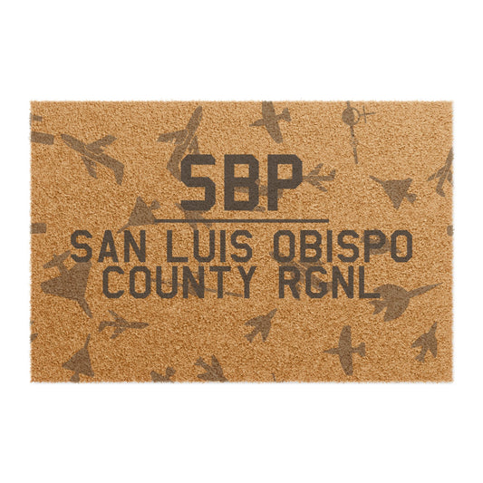 SBP Doormat | San Luis Obispo County Regional Airport Doormat