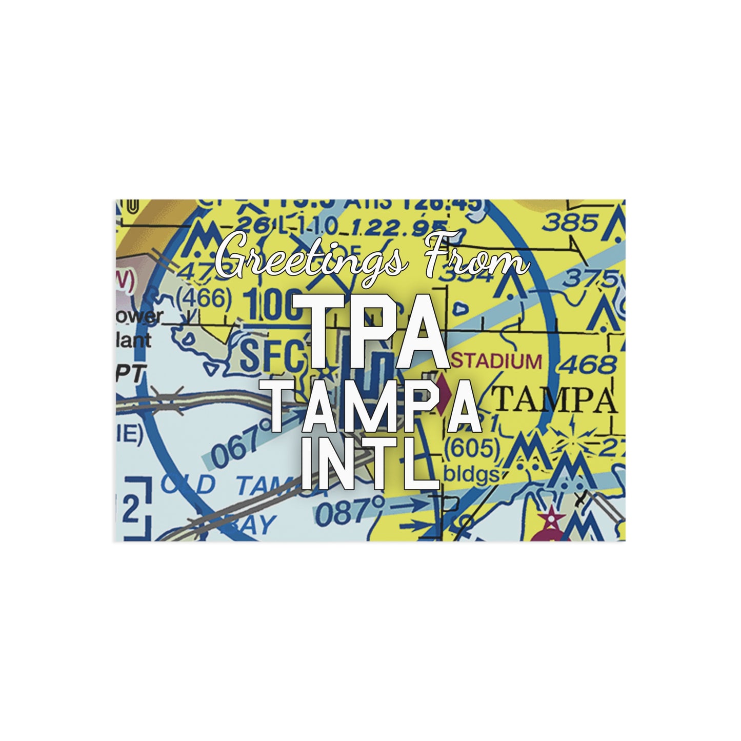 TPA Postcard | Tampa International Airport Card