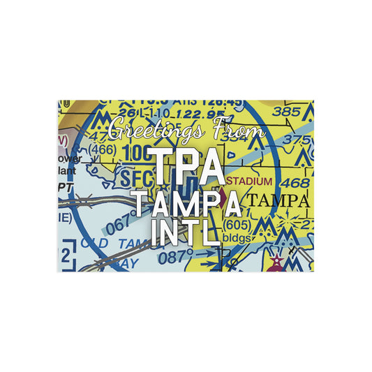 TPA Postcard | Tampa International Airport Card
